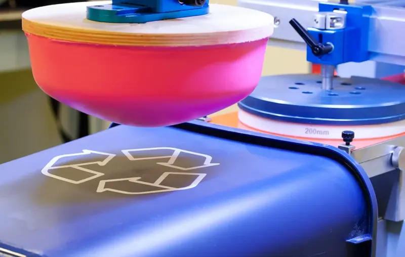 Pad printing capabilities